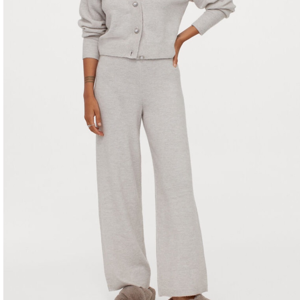 H&m fine knit pants